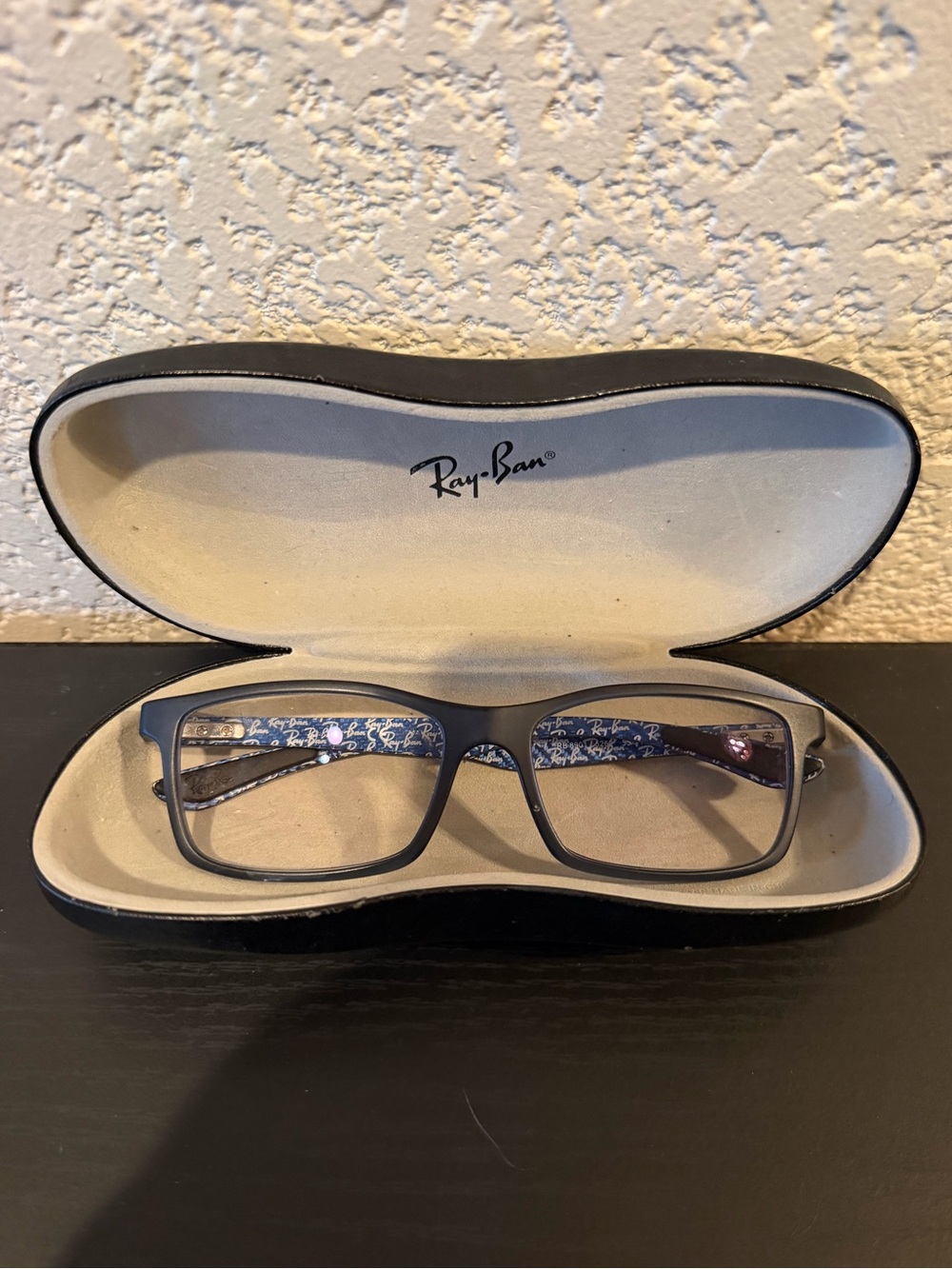 Ray-Ban Black Matte 8901 5262 Eyeglass Sunglass Frames